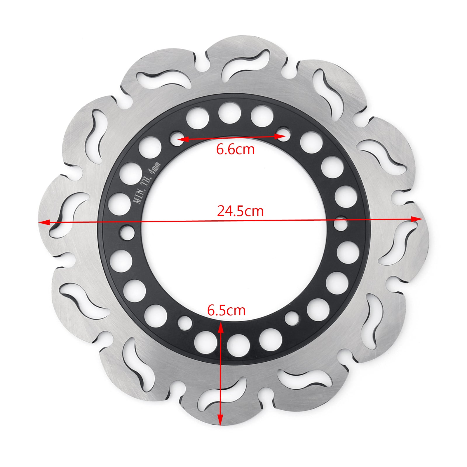 قرص فرامل خلفي الدوار لياماها SRX/XJR400 FZ/FZS/FZR/YZF 600 TRX850 DUCATI 696 عام