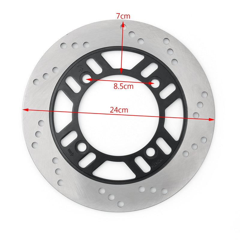 Rear Brake Disc Rotor For Kawasaki ZXR400 89-04 ZR400 Zephyr 97-01 ZZR600 93-07 Generic