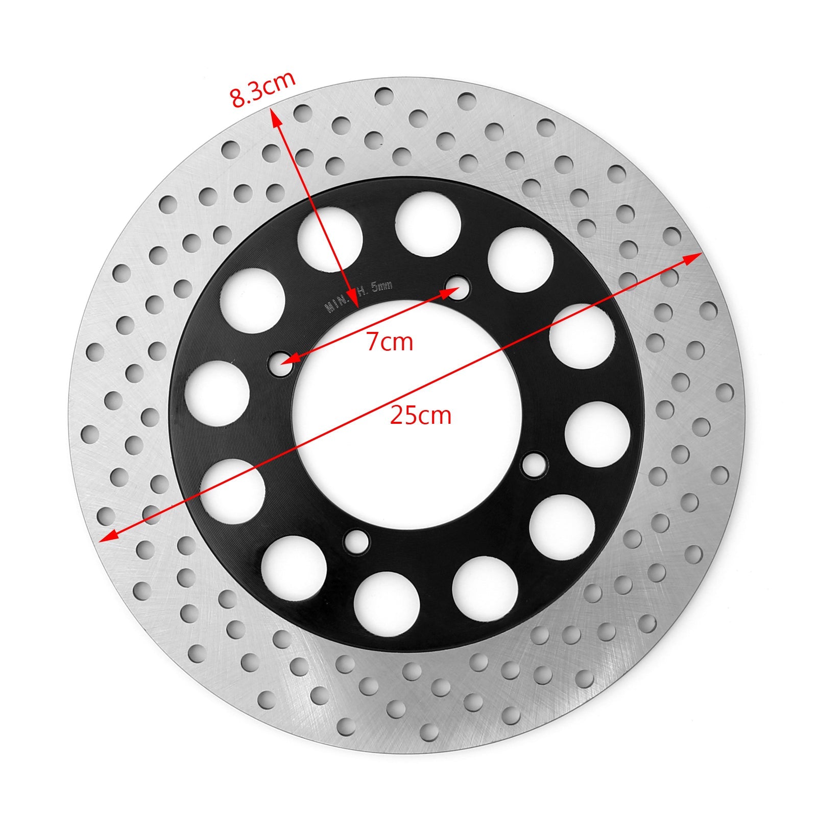 Rotor de disco de freno trasero para Suzuki GSF250 GSX250 GSF400 GSX400 GS500 GSX600 GSX750 genérico