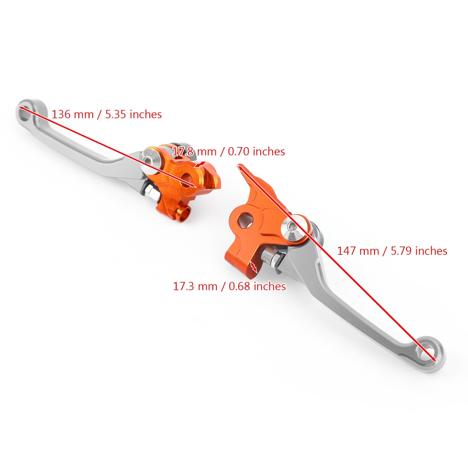 Husqvarna TC125 TC250 TE150 TE250 TE300 FC250 FC350 Brake Clutch Levers