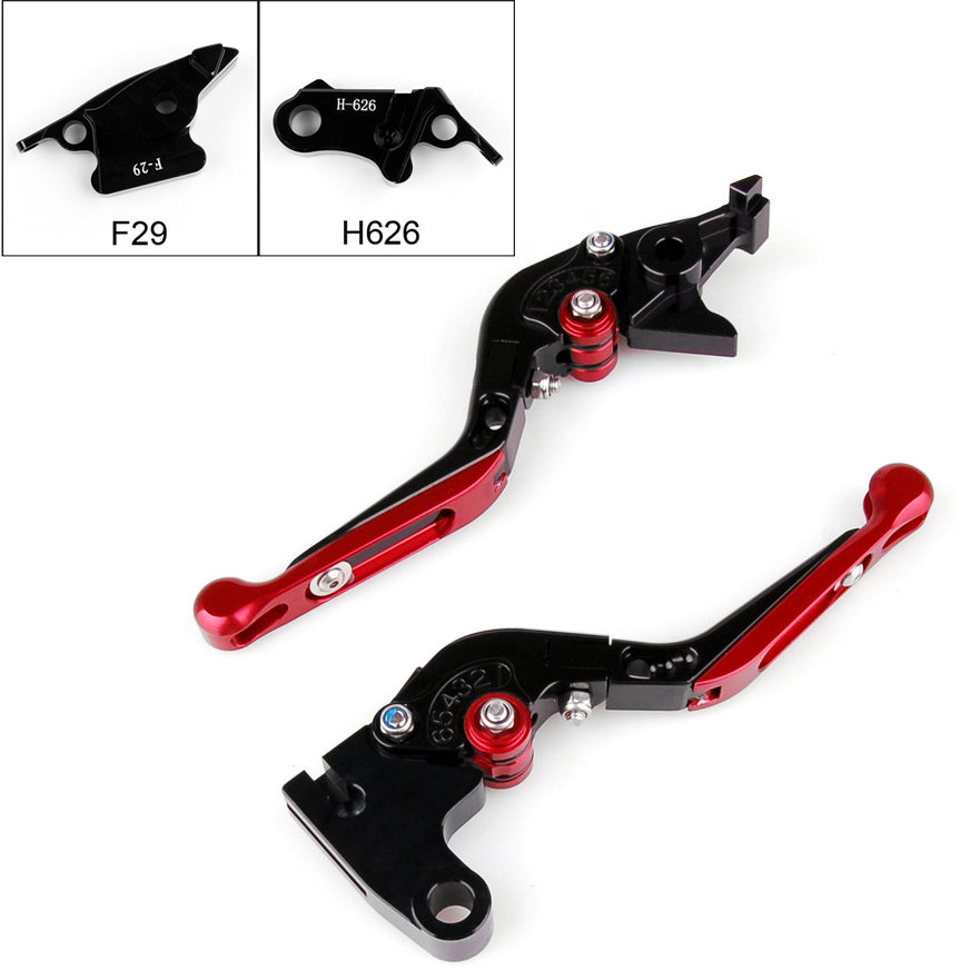 Adjustable Folding Extendable Brake Clutch Levers For Honda CBR929RR 2000-2001 Generic