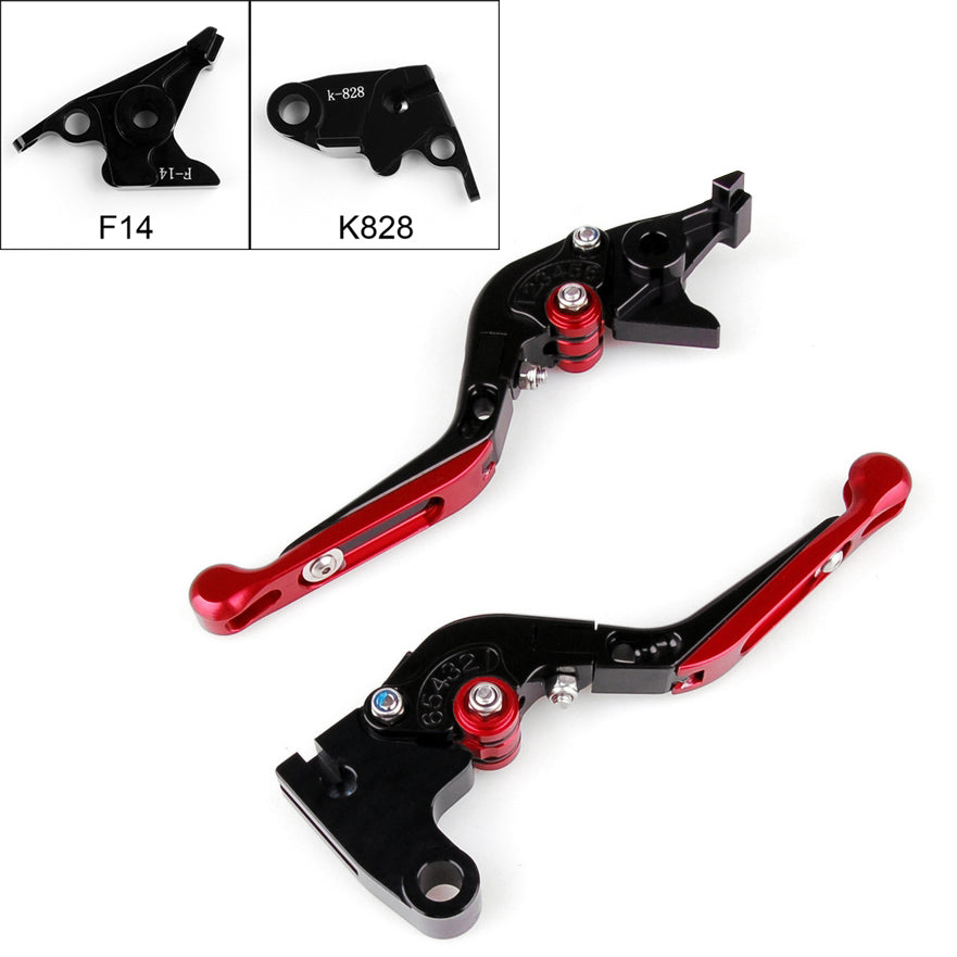 Adjustable Folding Extendable Brake Clutch Levers For Kawasaki ZX Z1000 ZZR Generic