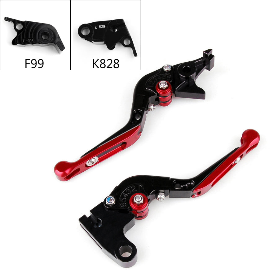 Adjustable Folding Extendable Brake Clutch Levers For Kawasaki ZX10RRRKRT Generic