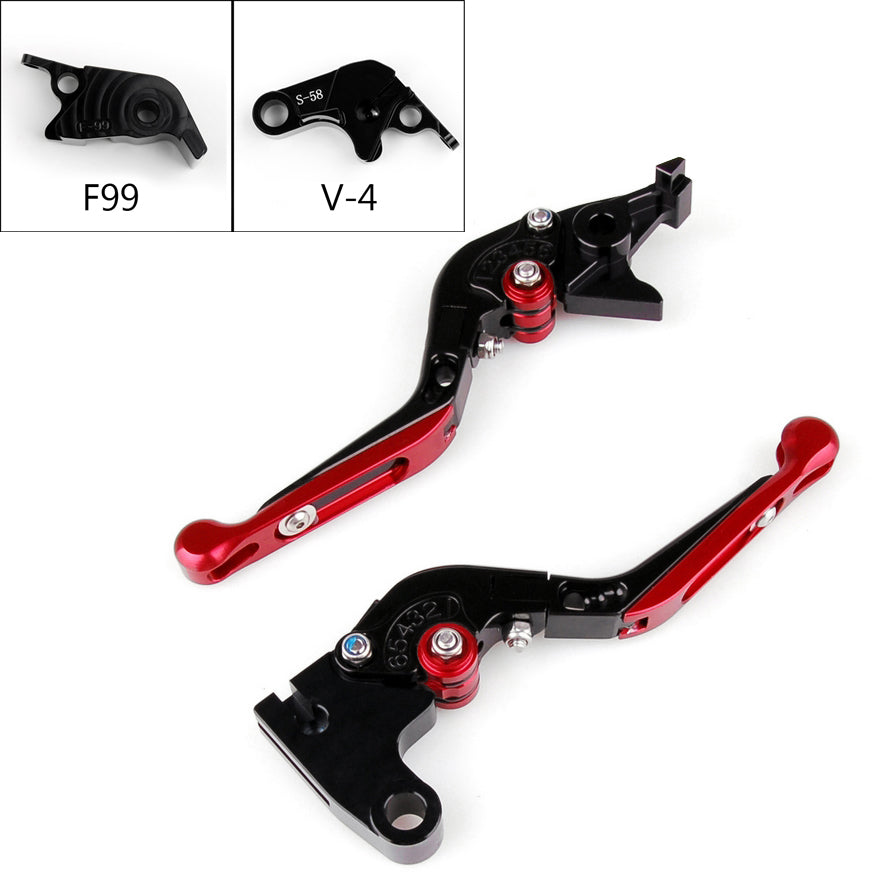 Adjustable Folding Extendable Brake Clutch Levers For Aprilia RSV4 FACTORY Generic