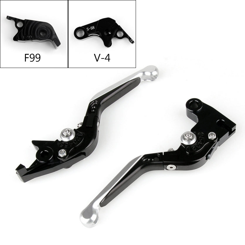 Adjustable Folding Extendable Brake Clutch Levers For Aprilia RSV4 FACTORY Generic