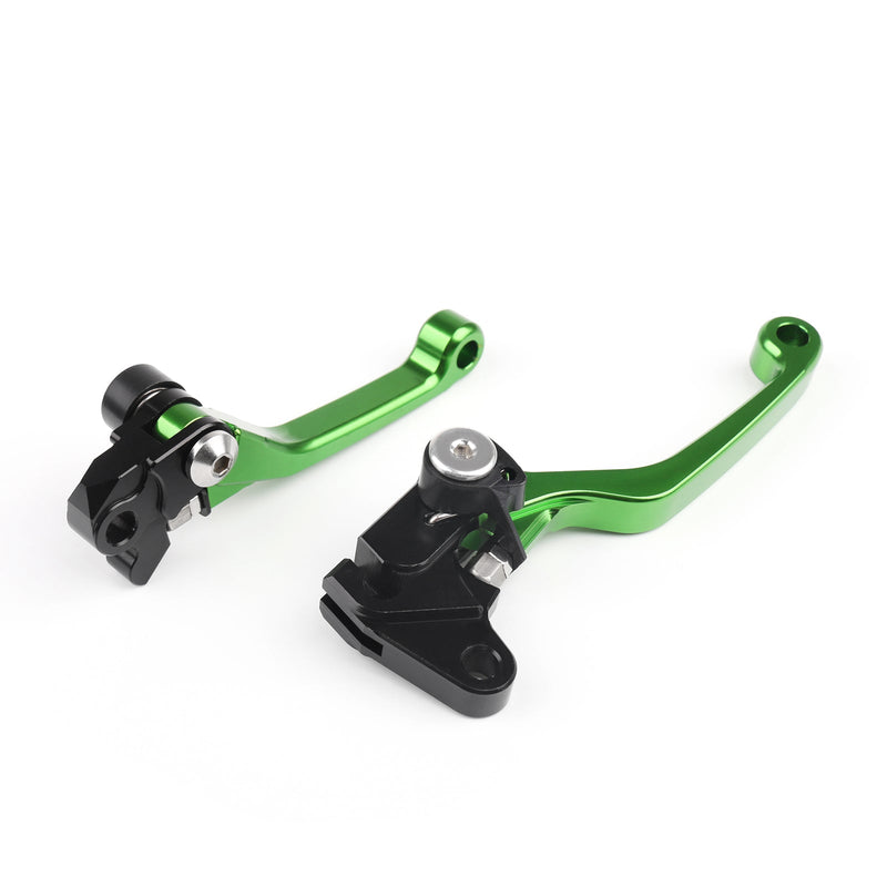 CNC Dirt Bike Pivot Brake Clutch Levers For Kawasaki KLX 450R 2008-2009 Generic