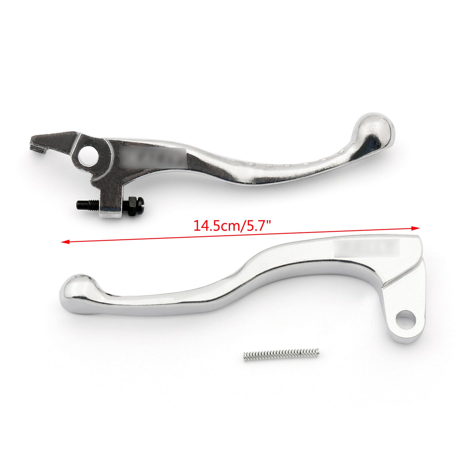 Juego de palanca de embrague de freno plateado para Suzuki DR-Z250 DR-Z400 DR350 DR250 TSR125 genérico