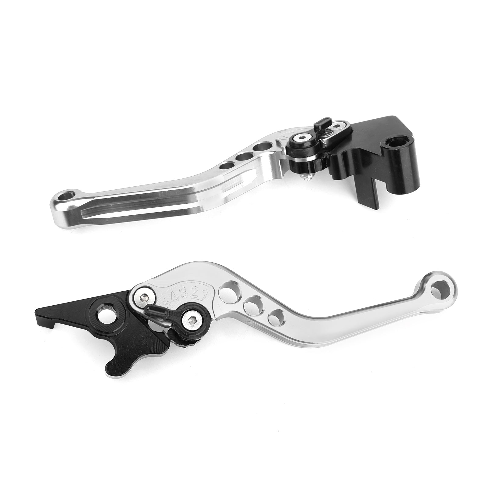 Brake Clutch Levers For Kawasaki Ninja 250 300 Silver  Generic