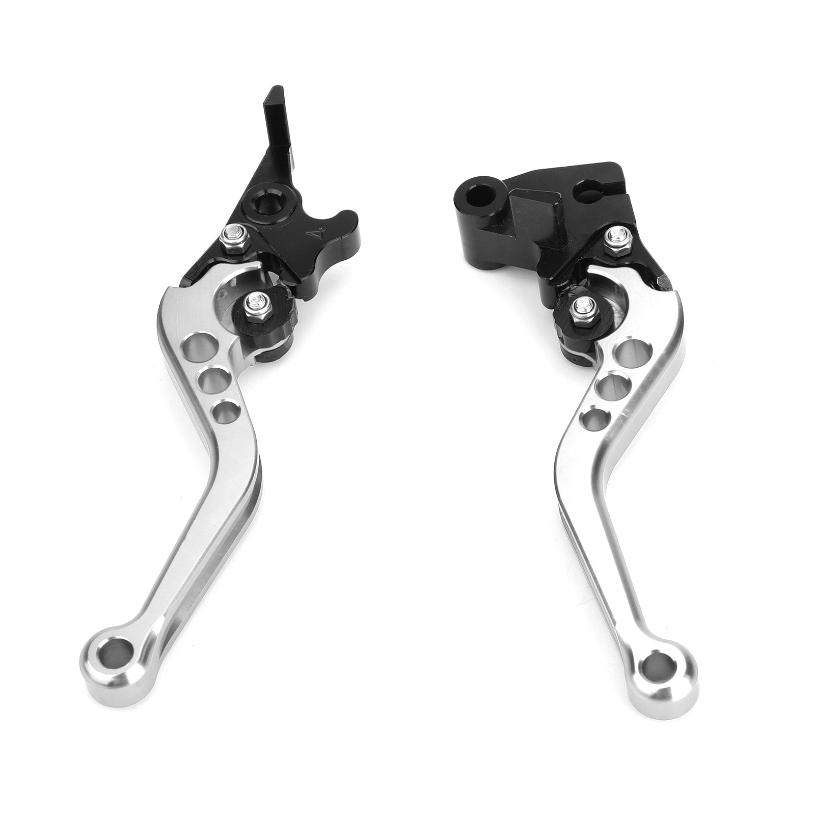 Brake Clutch Levers For Kawasaki Ninja 250 300 Silver  Generic