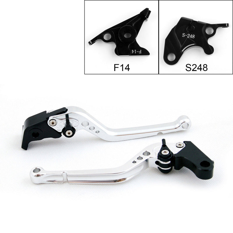 Brake Clutch Levers For Suzuki GSXR600 GSX-R1000 TL1000S GSR 600 SFV 650 Black Generic