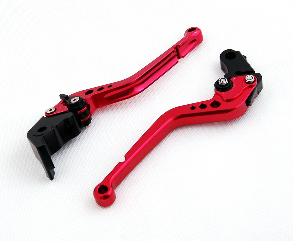 Long Brake Clutch Levers For Aprilia TUONO V4R 2011-2014 Black Generic