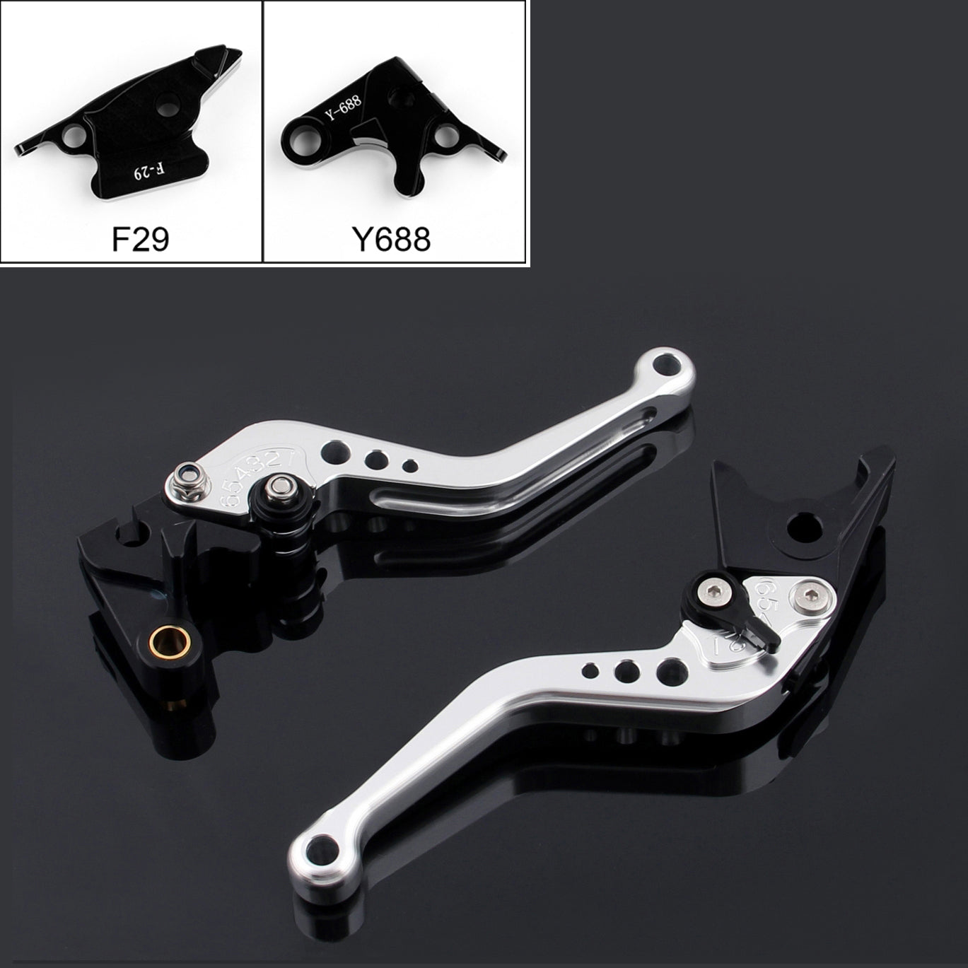 Short Brake Clutch Levers For Honda CBR600RR 03-06 CBR954RR 2002-2003 Generic