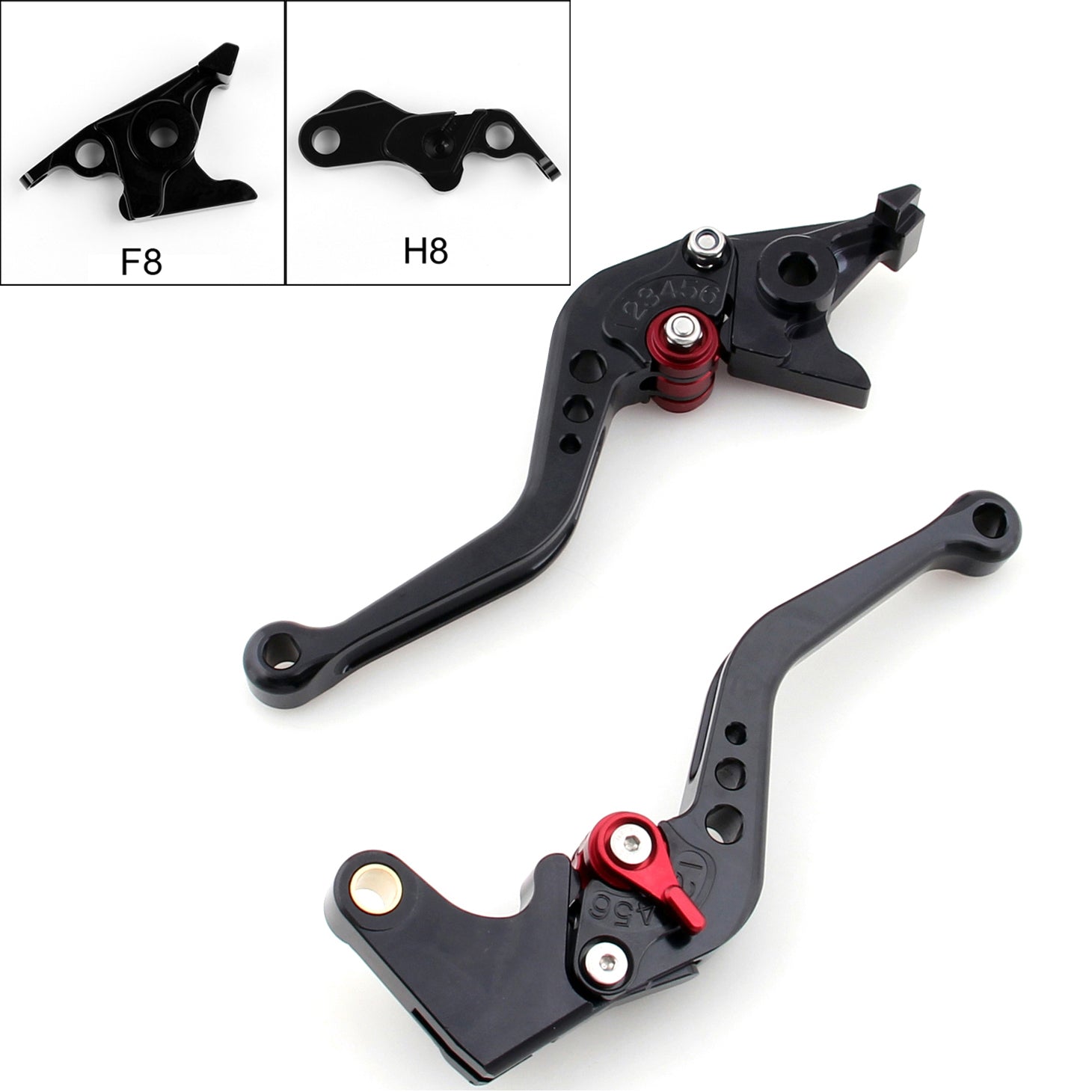 Palancas de embrague de freno corto para Hyosung GT250R 2006-2010 GT650R 2006-2009 genérico