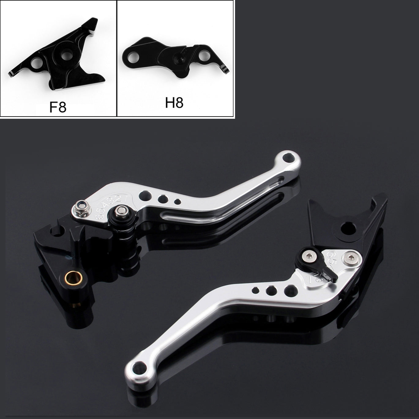 Short Brake Clutch Levers For Hyosung GT250R 2006-2010 GT650R 2006-2009 Generic