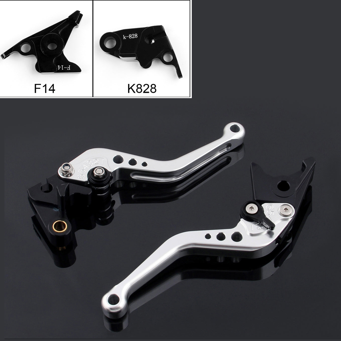 Brake Clutch Levers For Kawasaki ZX6R/ZX636R/ZX6RR ZX 9R 10R 12R Z1000 ZZR600 Generic