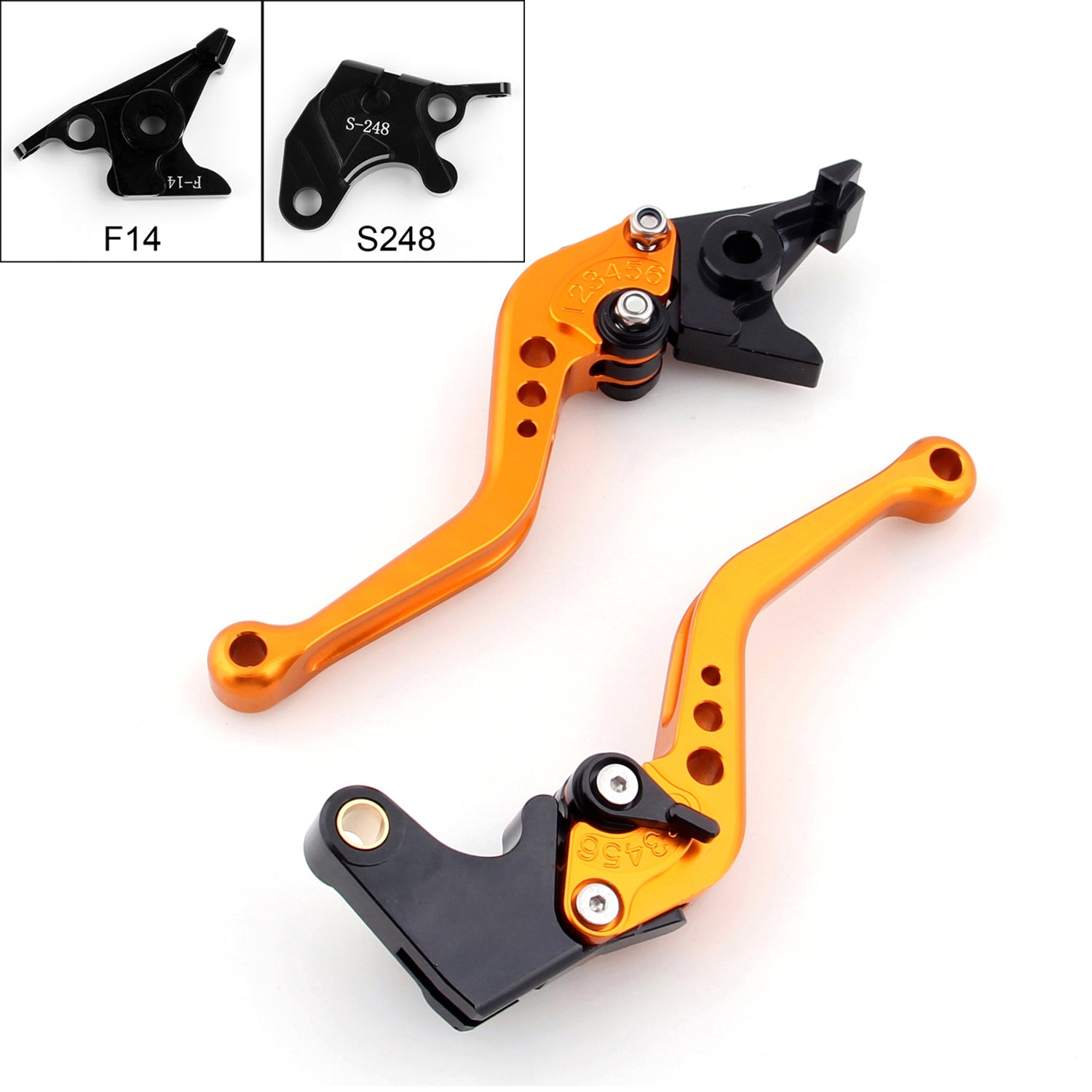 Brake Clutch Levers For Suzuki GSXR 600/750/1000 TL1000S GSR 600 750 SFV 650 Generic