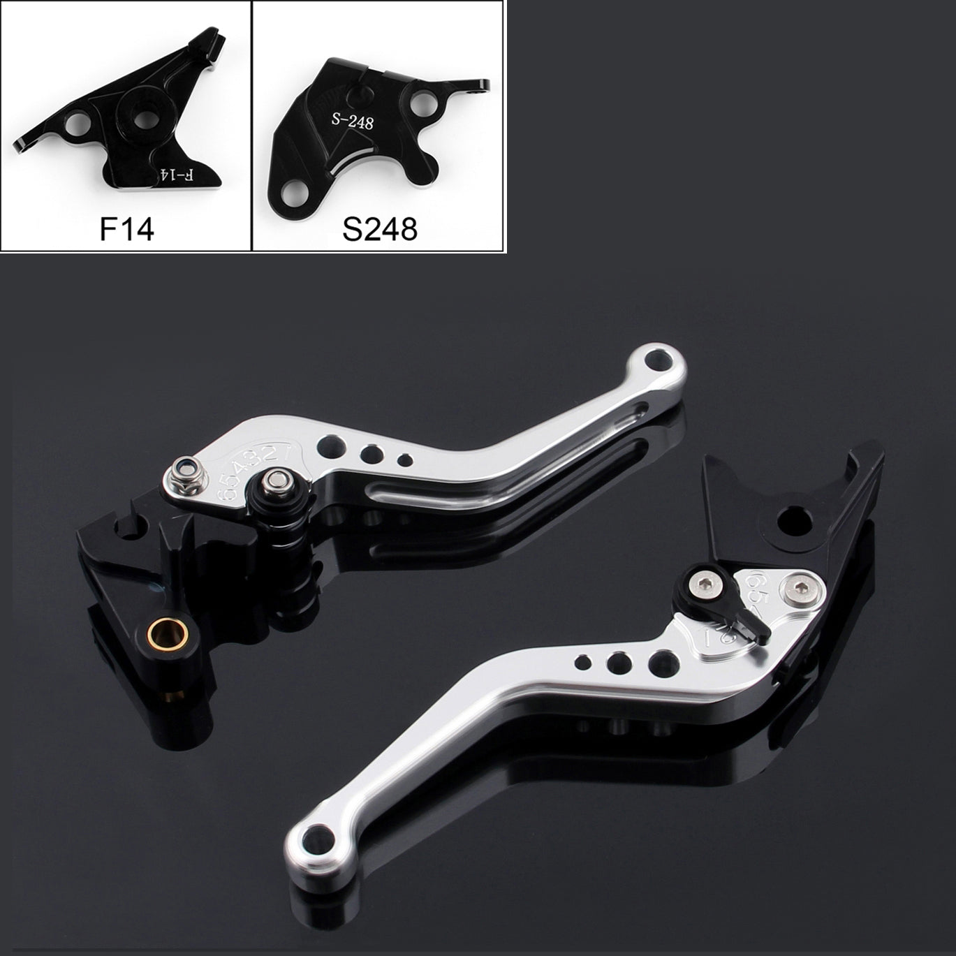 Brake Clutch Levers For Suzuki GSXR 600/750/1000 TL1000S GSR 600 750 SFV 650 Generic