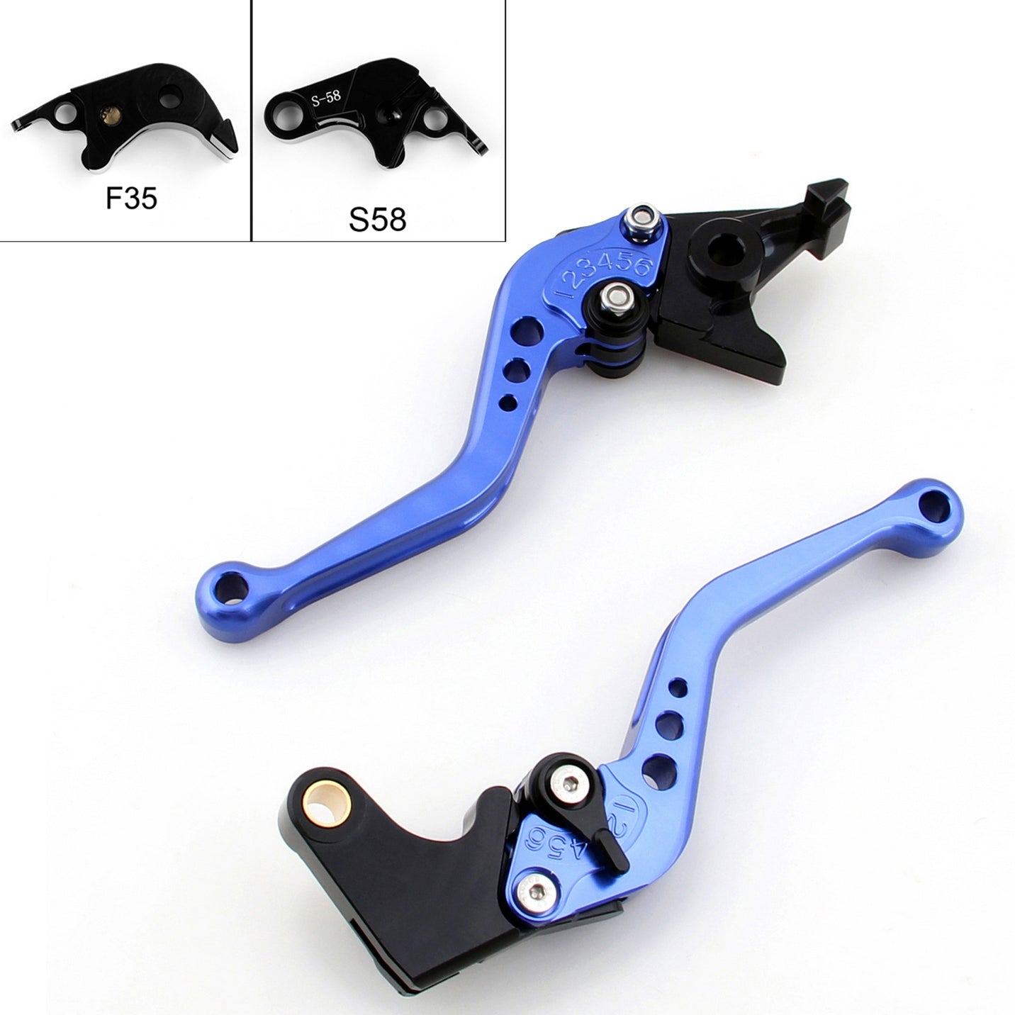 Short Brake Clutch Levers For Suzuki GSXR1 29-214 GSXR 6 75 211-214