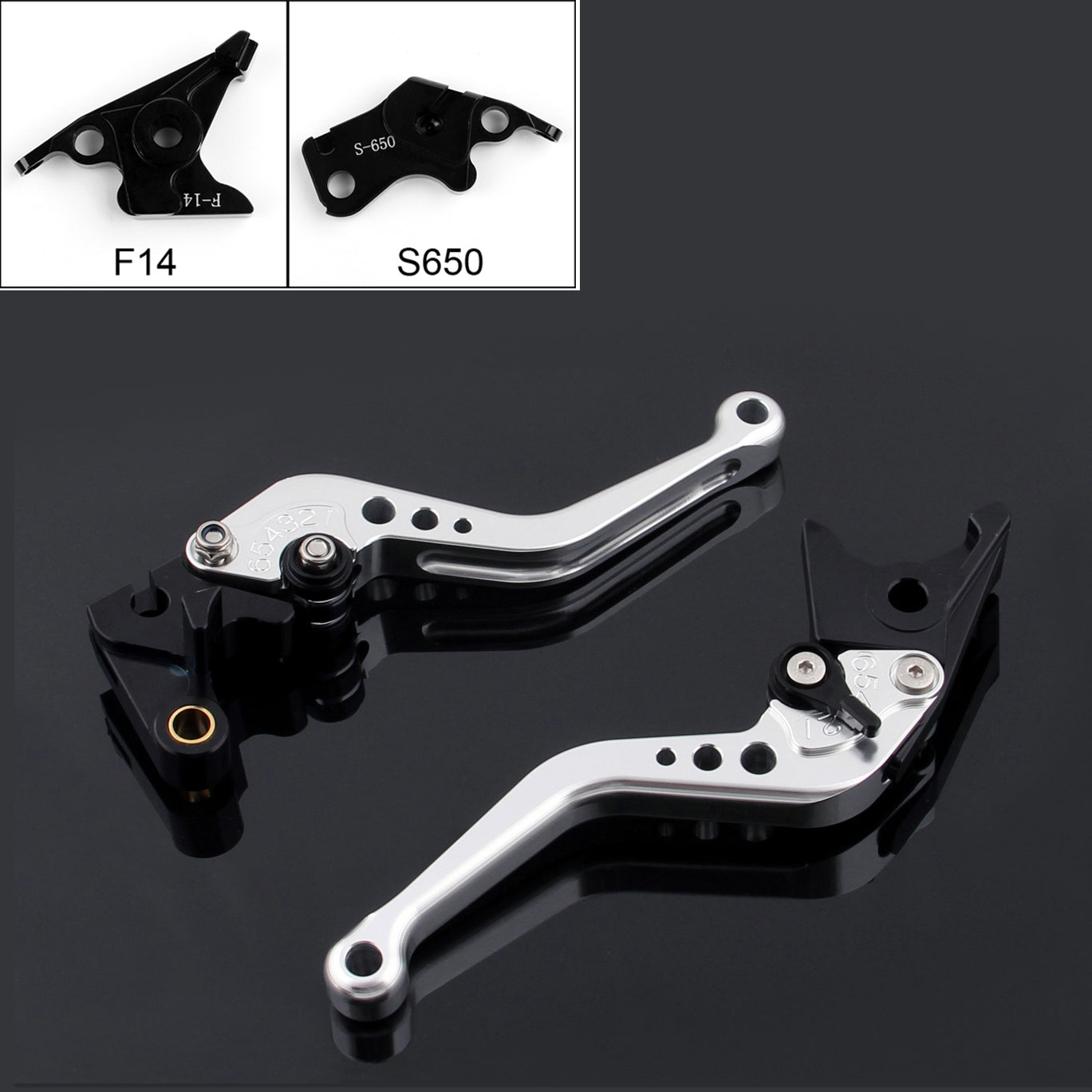 Palancas de embrague de freno corto para Suzuki SV650/S DL650/V-STROM 600/750 KATANA genérico