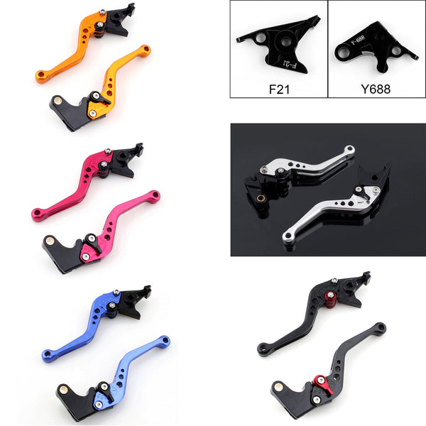 Short Brake Clutch Levers For Yamaha YZF 1000 R1 1999-2001 2000