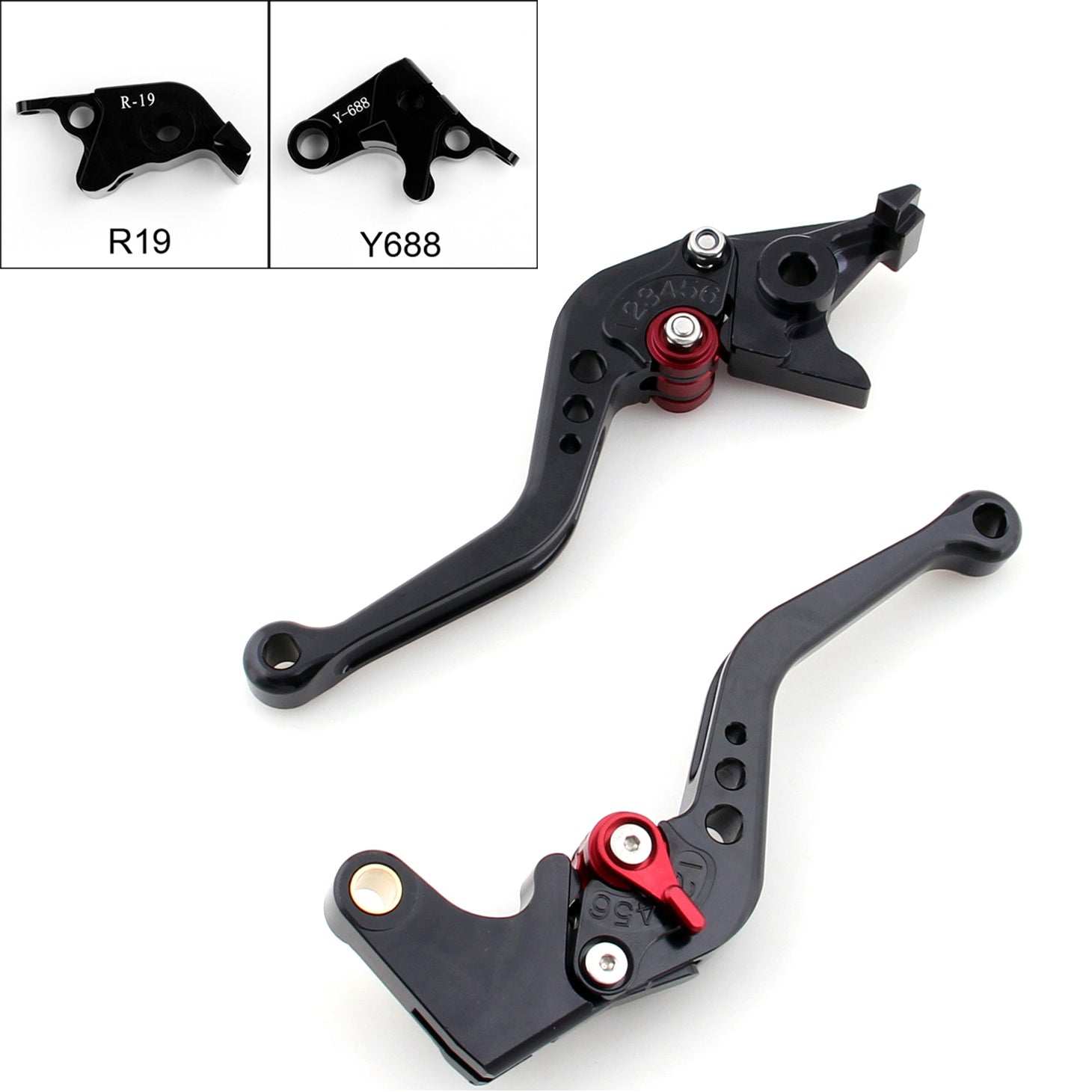 Short Brake Clutch Levers For Yamaha YZF 1 R1 29-214 213 212