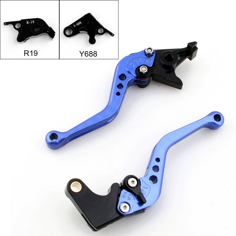 Short Brake Clutch Levers For Yamaha YZF 1 R1 29-214 213 212