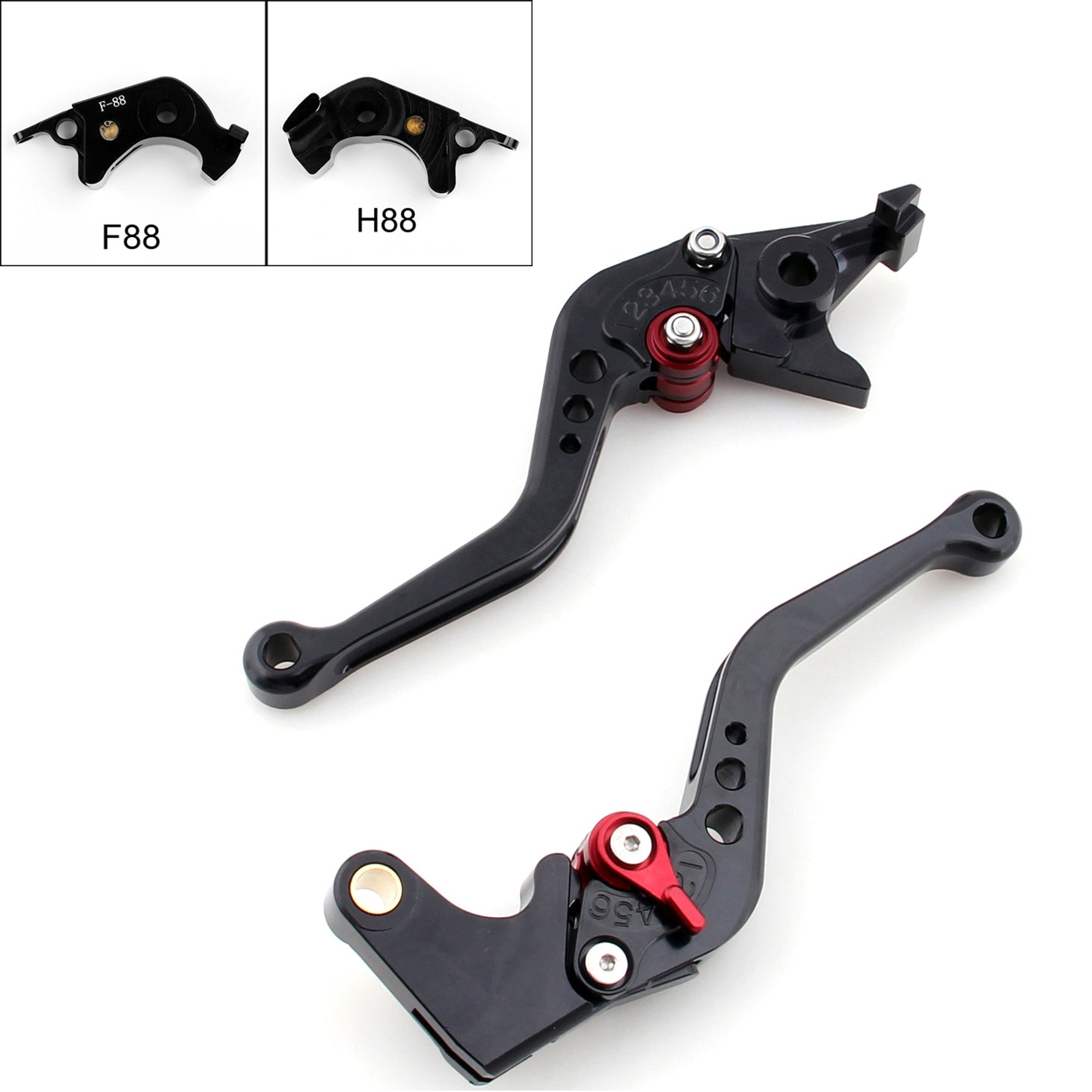 Brake Clutch Levers For Kawasaki ZX14/ZX14R/ZZR14 GTR14/CONCOURS 214