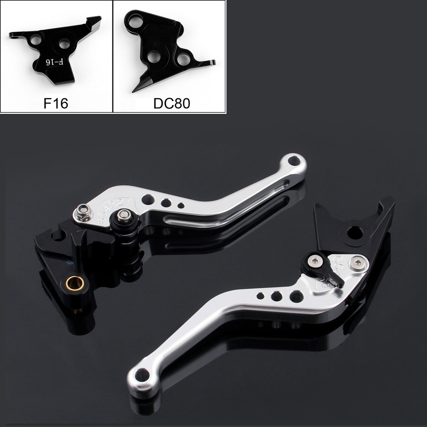 Short Brake Clutch Levers For Moto Guzzi Breva Griso Norge 1200 Sport Aprilia Generic