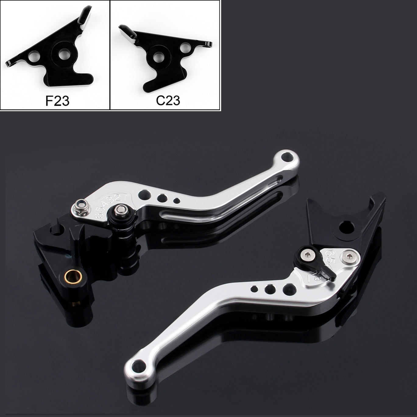 Short Brake Clutch Levers For Aprilia SHIVER/GT 07-14 DORSODURO 750 08-14 Generic