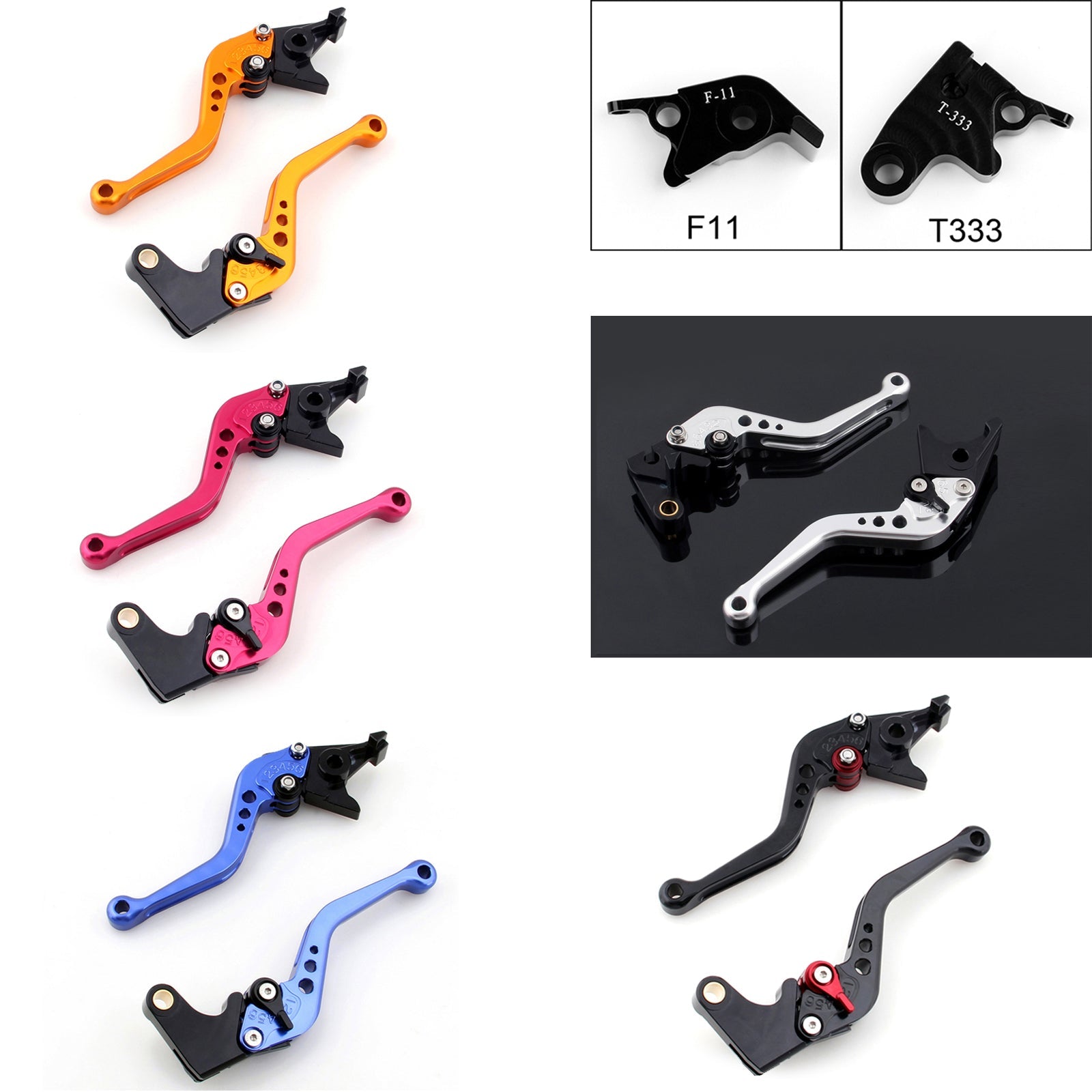 Short Brake Clutch Levers For Triumph SPEED TRIPLE Daytona 675 R 2011-2014