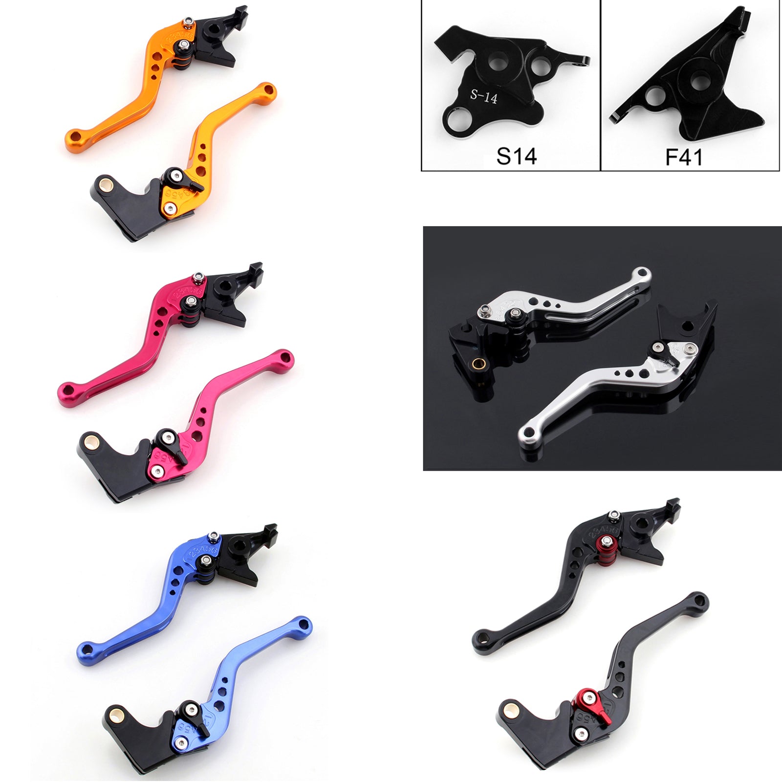 Short Brake Clutch Levers For Suzuki HAYABUSA/GSXR13 28-214 29 213