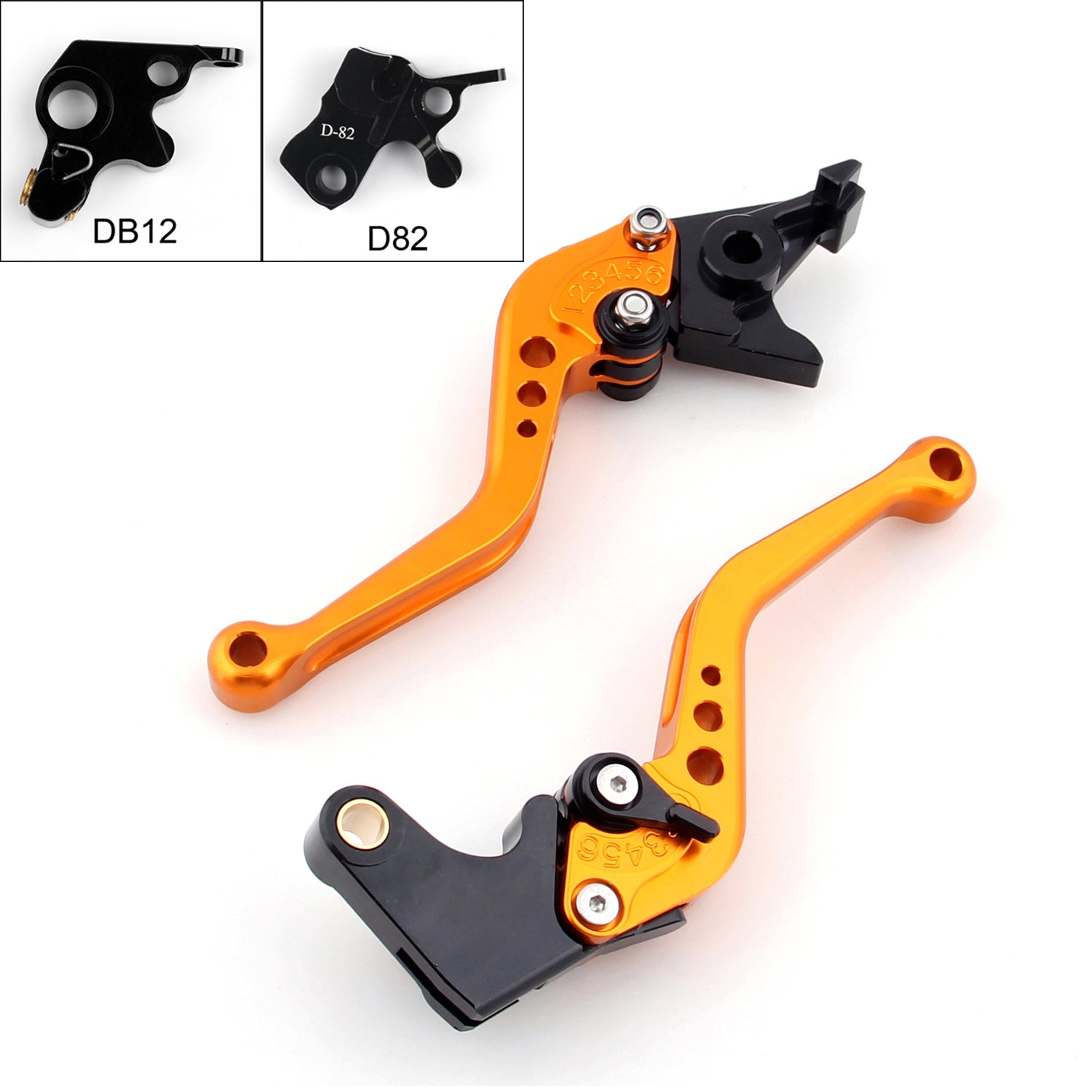 Short Brake Clutch Levers For Ducati Scrambler 2015-2016 Strada 2016 Generic