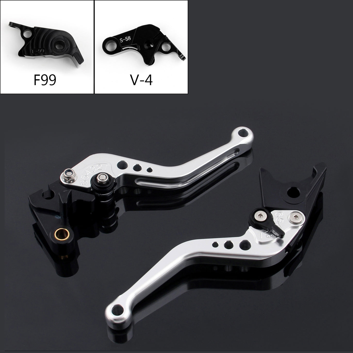 Short Brake Clutch Levers For Aprilia Aprilia RSV4 FACTORY/RSV4-R/RR TUONO Generic