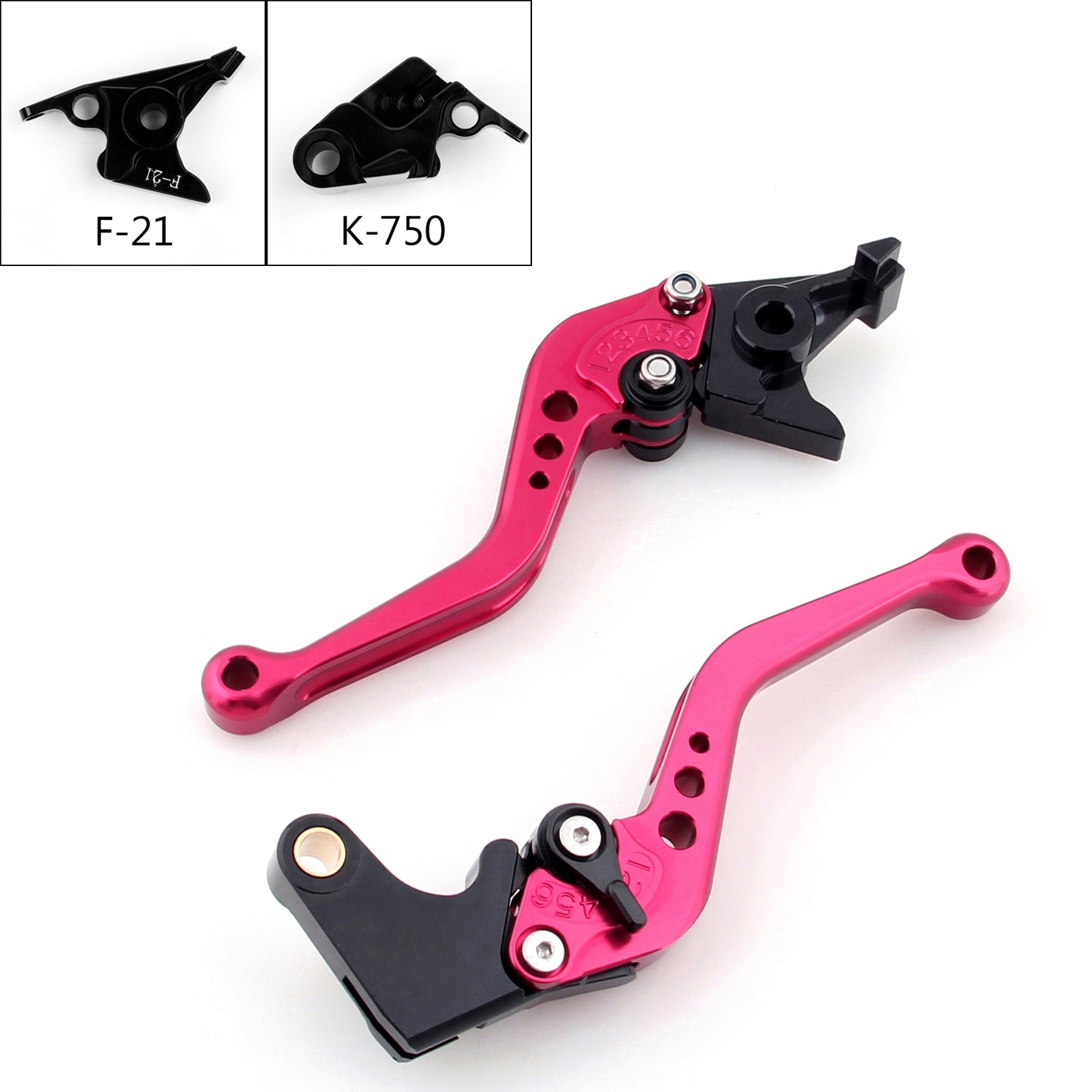 Short Brake Clutch Levers For Kawasaki NINJA 650R/ER-6F Z900 Z650 2017 VERSYS Generic