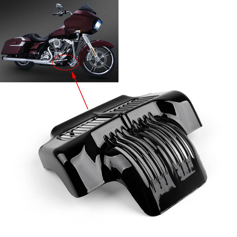 Cubierta del enfriador de aceite para 11-15 Harley Touring Electra Road Street Glide Generic