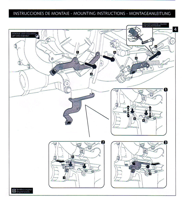 Carrocería Guardabarros Panel Inferior Carenado Puig para Kawasaki Z900 2017 2018 Genérico