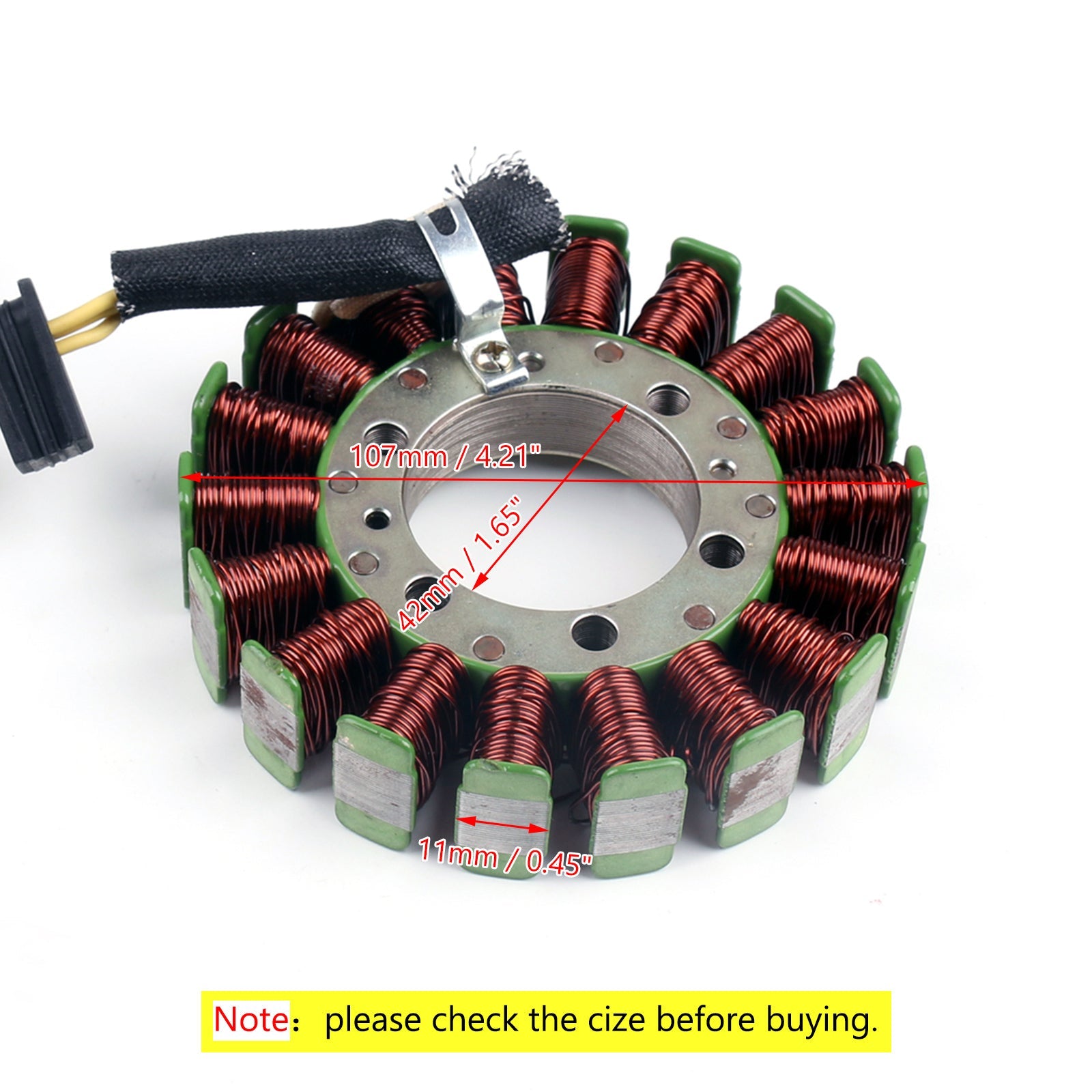 Stator Coil For Suzuki Burgman Skywave AN250 AN400 (98-02) Generic