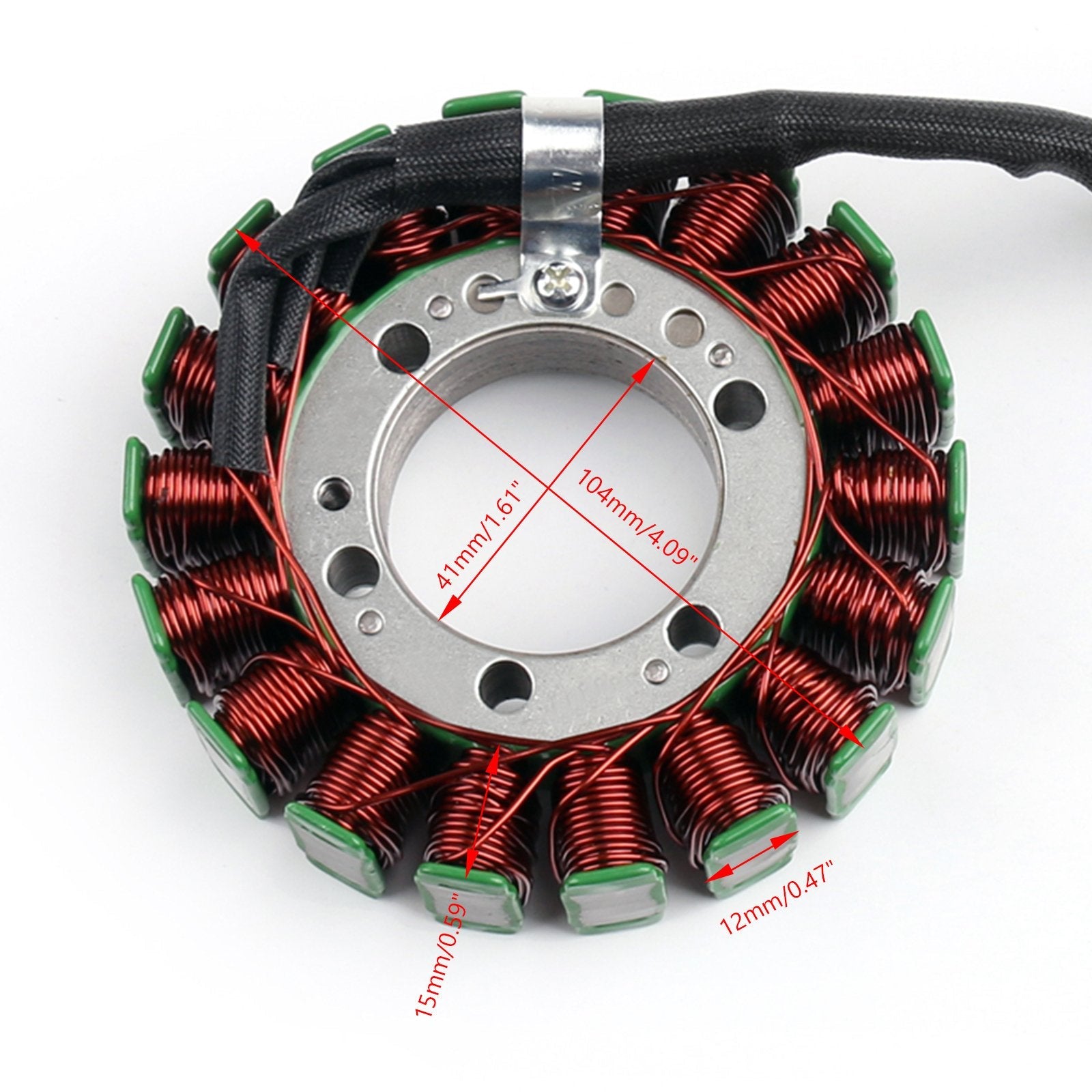 Stator Coil For Kawasaki ER650 ER-6N ER-6F Ninja 650 (06-11) KEL650 (07-2016) Generic