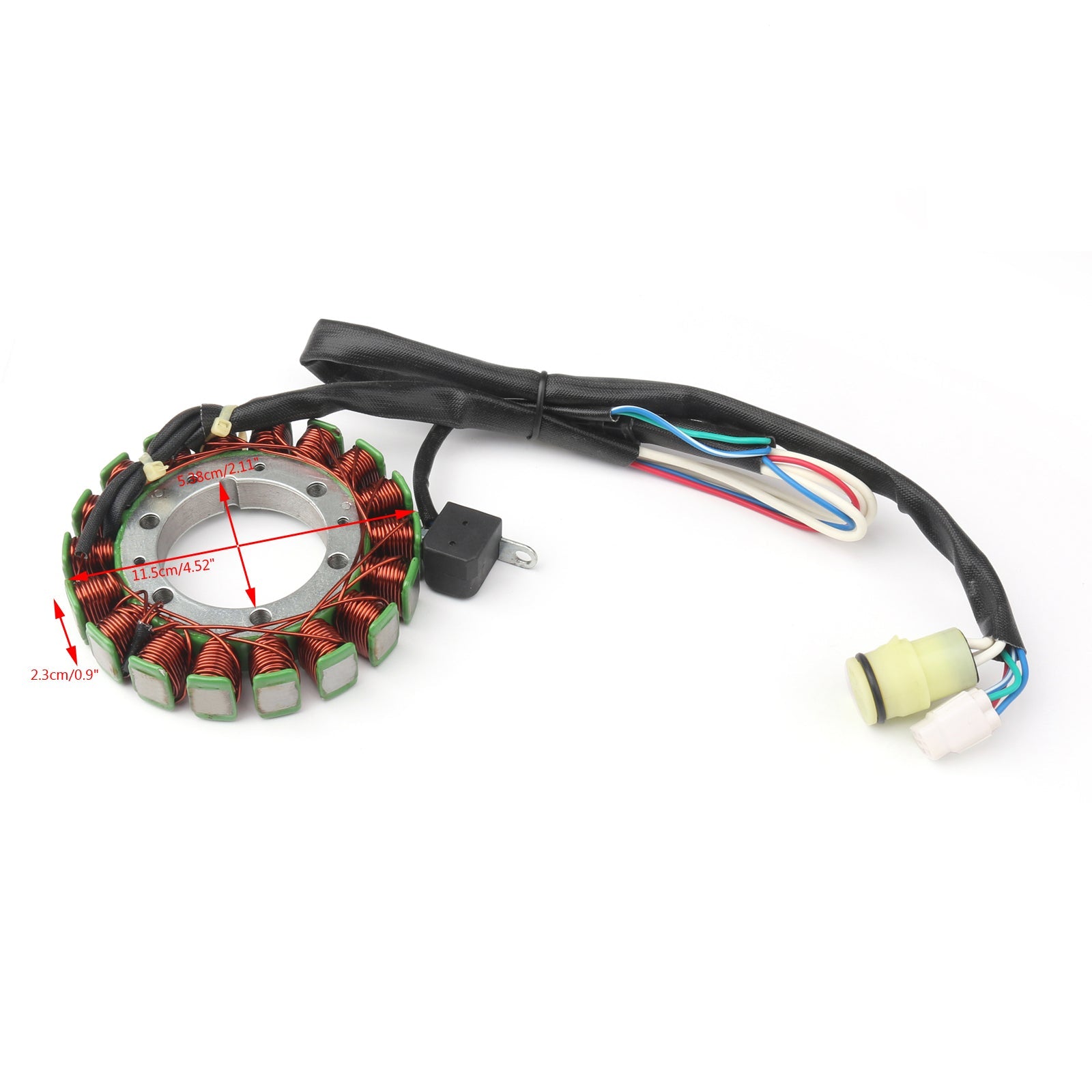 Magneto Generator Stator Coil For Yamaha Wolverine 350 450 Sport Kodiak 400 450 Generic