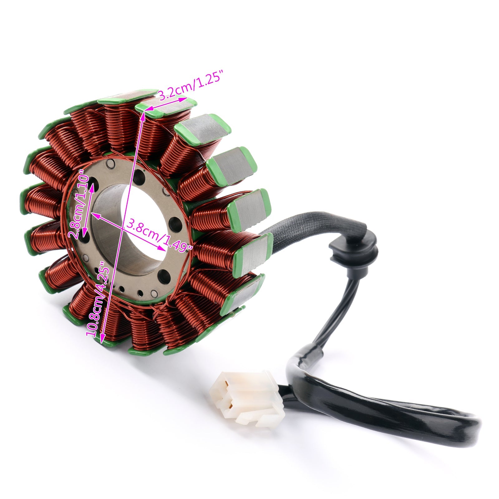 Generator Stator Coil For Suzuki GSR400 (06-10) GSR600 (06-10) GSR750 (11-14) Generic