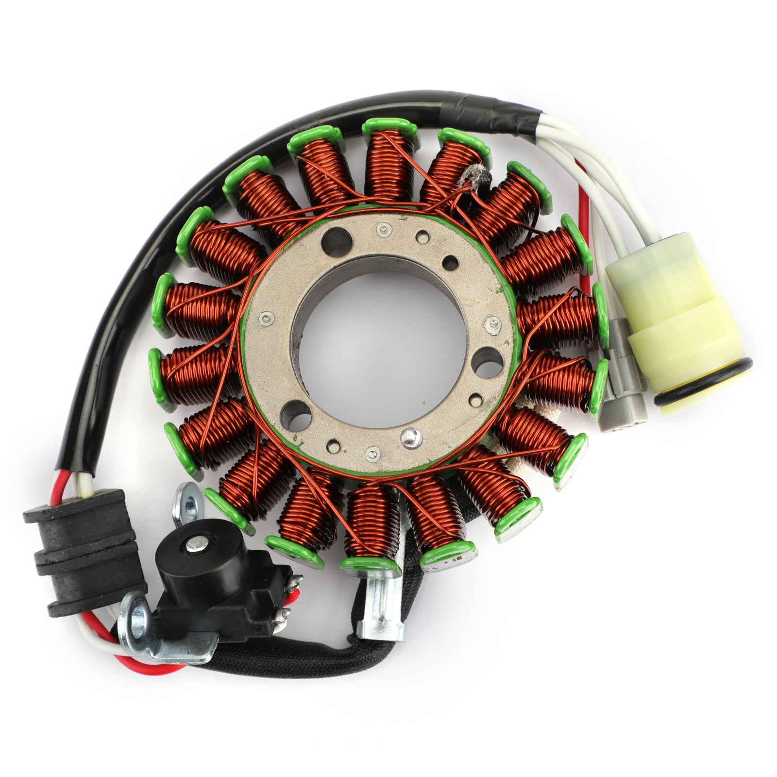 Alternator Stator Coil 18 Poles For Yamaha YFZ450 YFZ450R 09-18 18P-81410-00-00 Generic