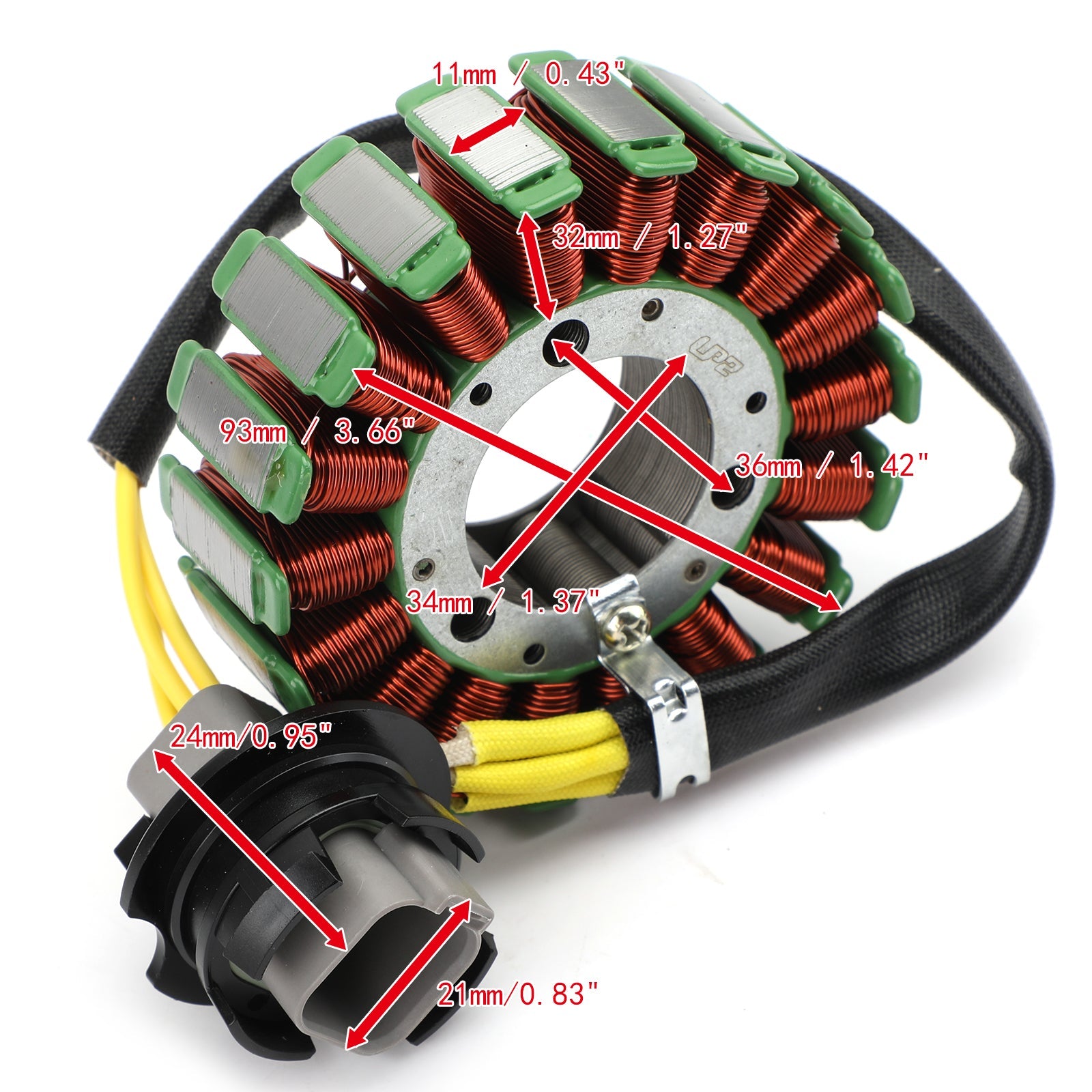 Magneto Stator Coil For Sea-Doo Watercraft GTX/RX/LRV/XP DI 420888652 290888650 Generic