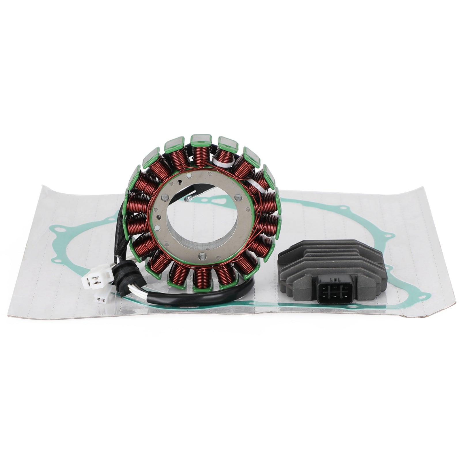 Magneto Stator+Voltage Rectifier+Gasket For Yamaha XVS1100 DragStar V-Star 99-02 Generic