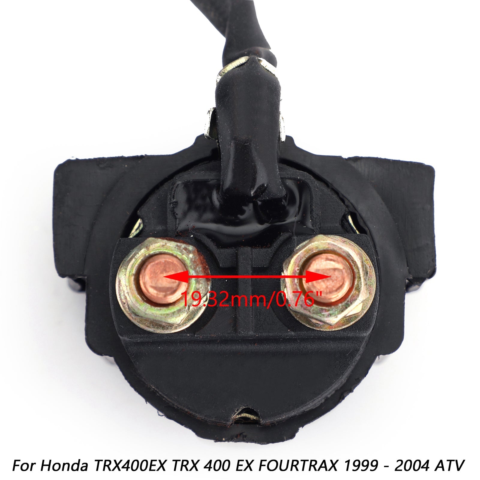 Solenoide de relé de arranque compatible con Honda TRX400EX TRX 400 EX FOURTRAX 1999-2004 ATV NUEVO Genérico