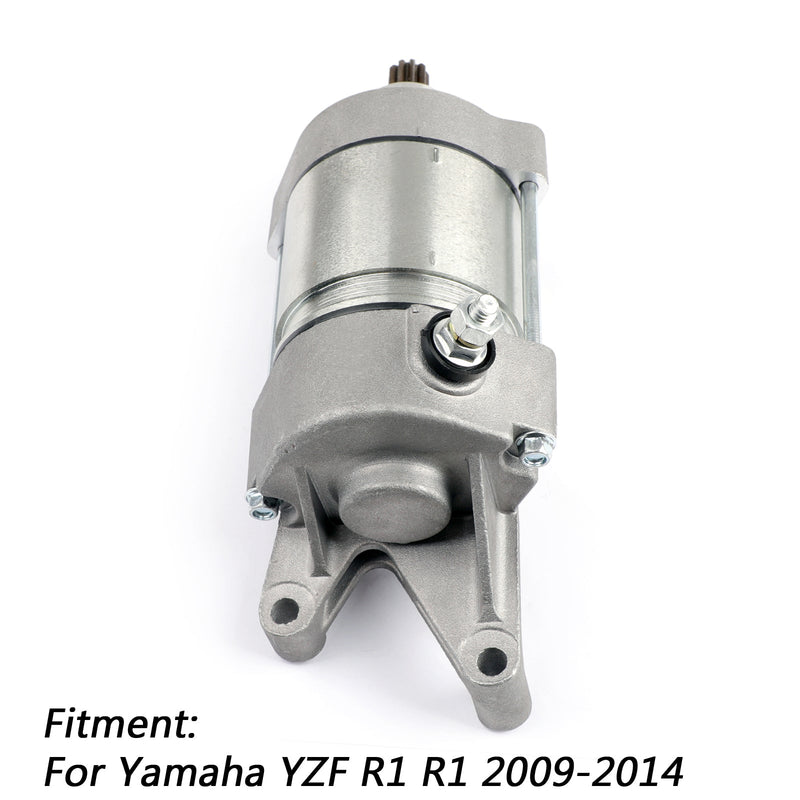 Motor de arranque Motor de arranque 14B-81890-00 para Yamaha YZF R1 R1 2009-2014 2012 Genérico