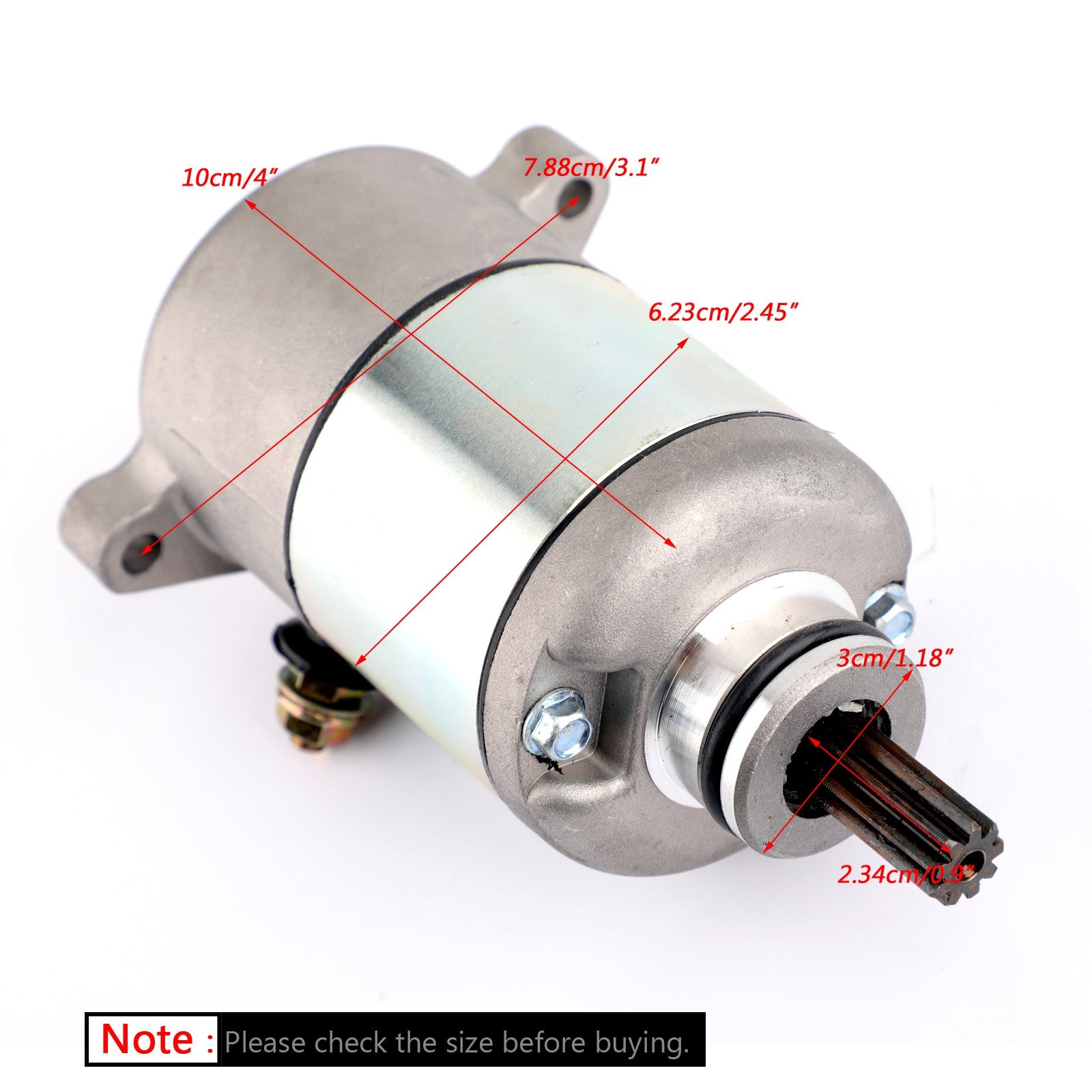 Electric Starter Motor for Honda FES125 Pantheon 2003-2005 NES125 SH 125/150 Generic