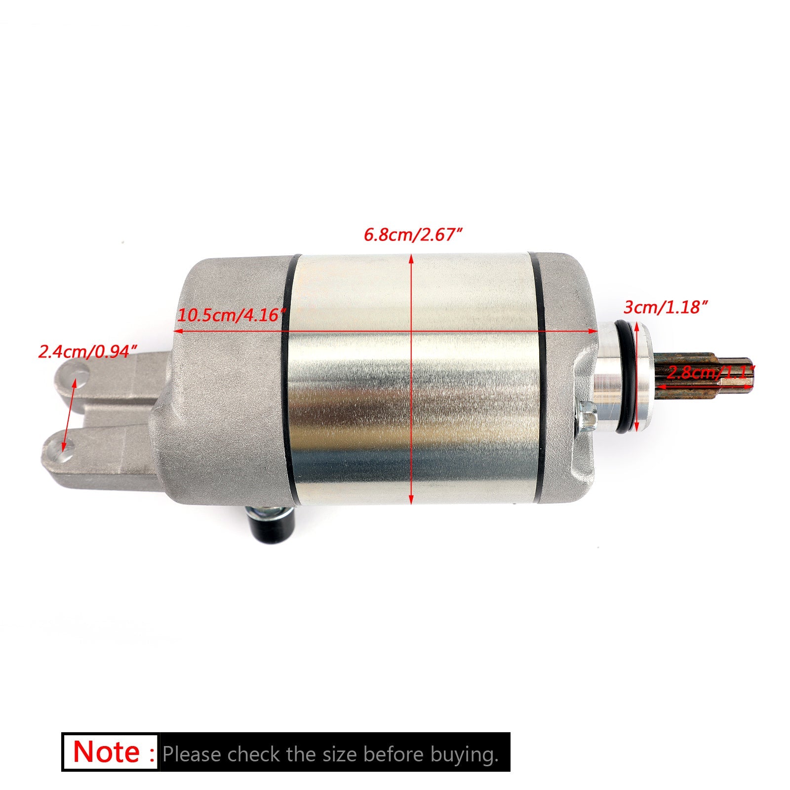 Electric Starter Motor for Honda TRX 400FW Fourtrax Foreman 400 500 1995-2003 Generic