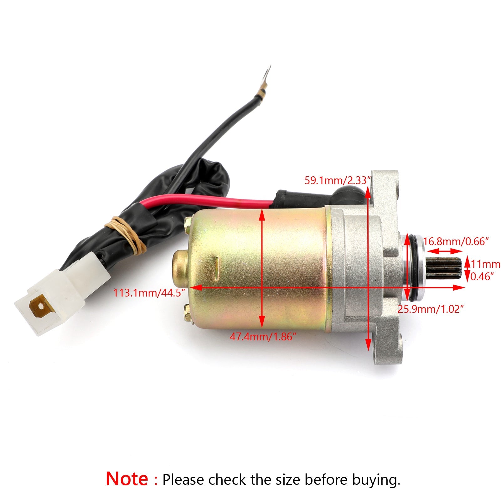 ATV Starter Motor For POLARIS Predator 50 OUTLAW 50 ATV 2008-2018 0453848 454951 Generic