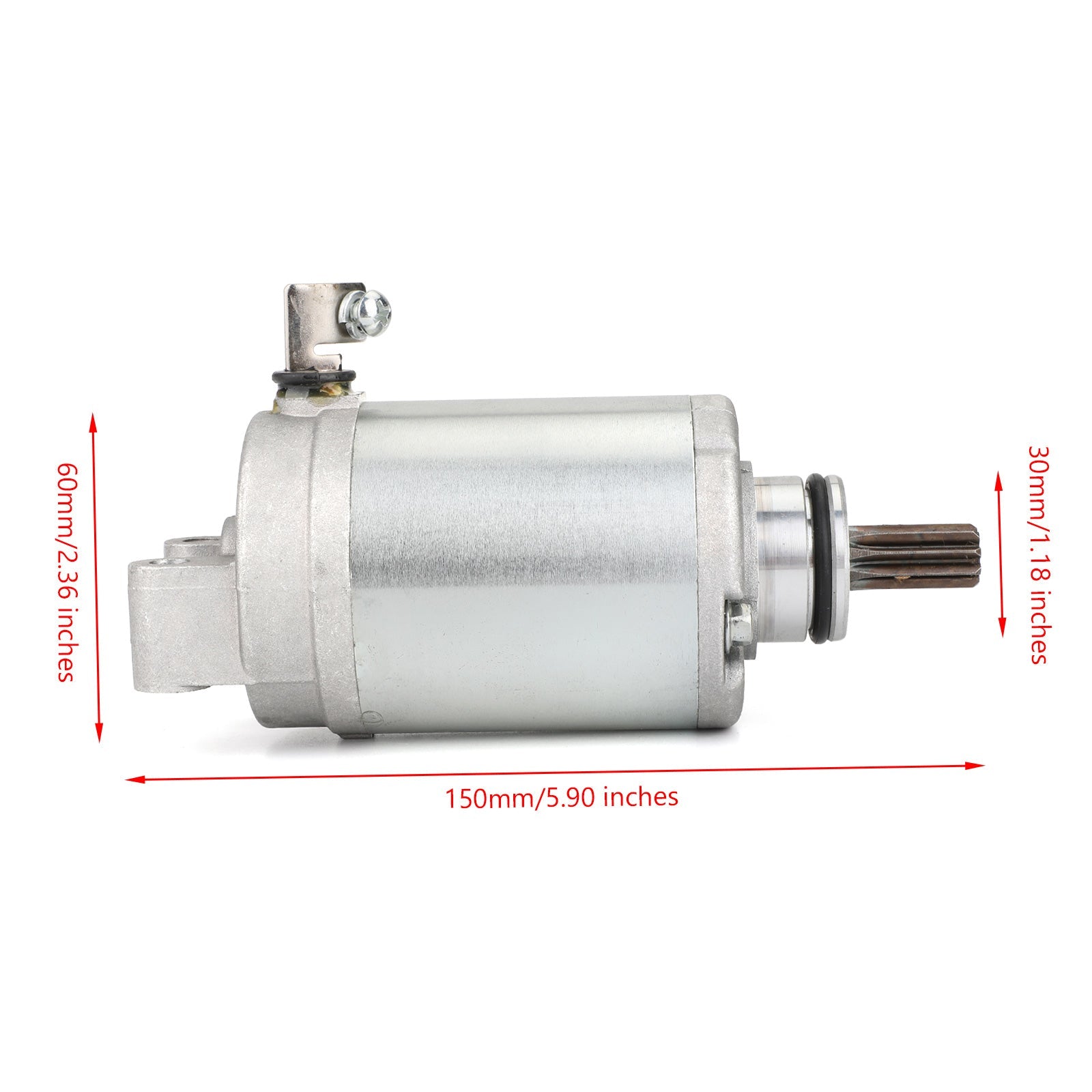 Starter Motor For Kawasaki ZX600 ZX636 Ninja ZX-6R 07-17 21163-0041 21163-0734 Generic