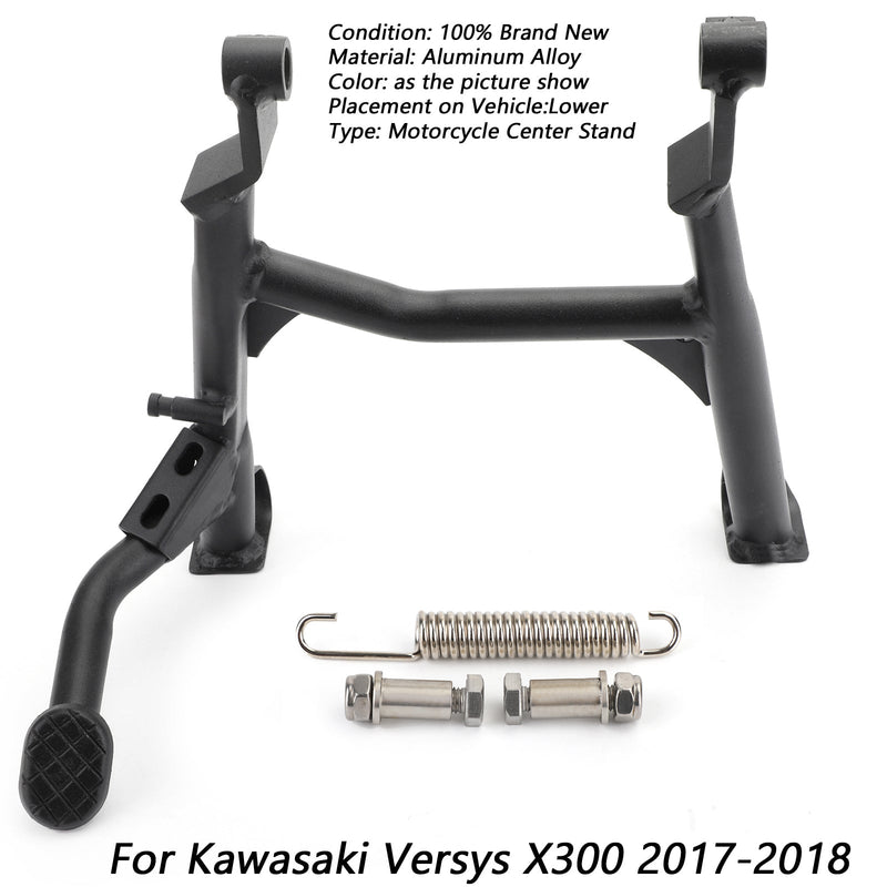 Moto Centerstand Center Kickstand Foot Side Stand Para Kawasaki Versys X300 17-20 Genérico